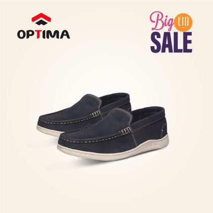 Suede Casual Shoe- Genuine leather /  Color- Black